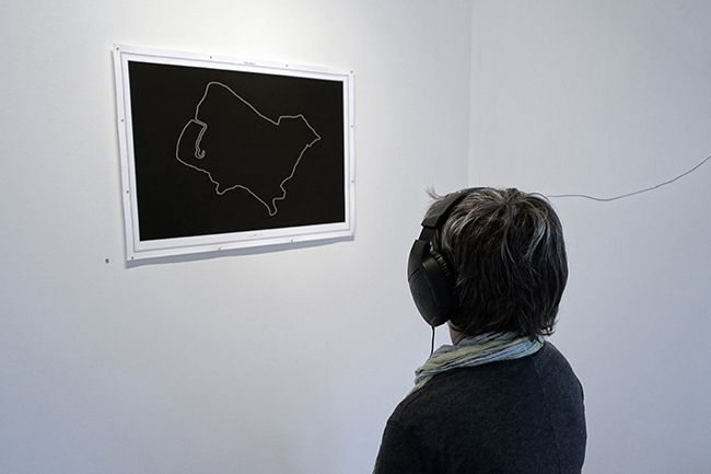 blind alley audio installation